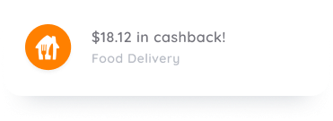 Cashback on food with oodlz.